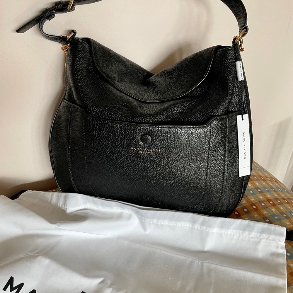 Marc Jacobs Empire City Leather Hobo Bag